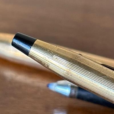 Lot 35 - Cross Pens and Pencil Gold colored