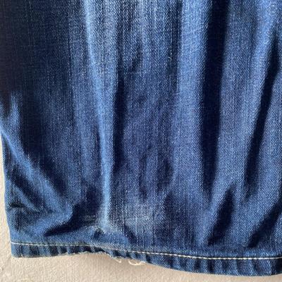 Arias denim jeans, M4 low rise boot. 36/34