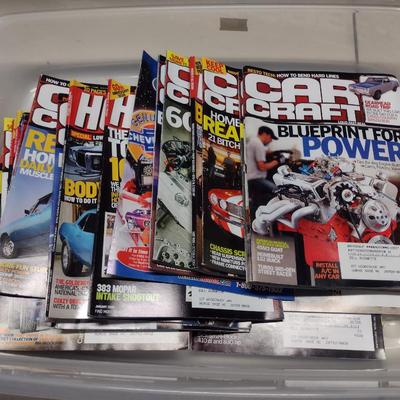 Collection of Car Craft and Hot Rod Magazines