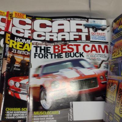 Collection of Car Craft and Hot Rod Magazines
