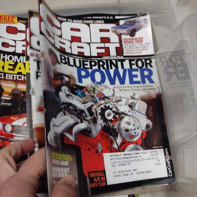Collection of Car Craft and Hot Rod Magazines
