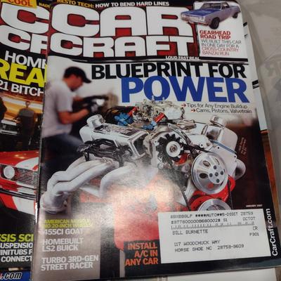 Collection of Car Craft and Hot Rod Magazines