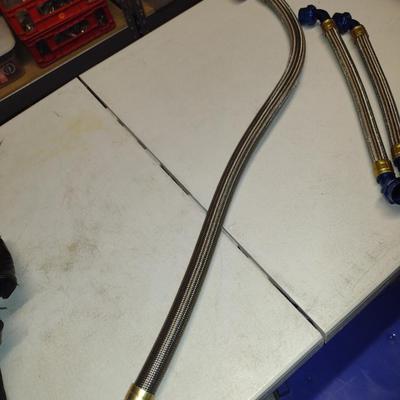 Braided Automotive Pressure Hose- Assorted Lengths and Fittings (#36)