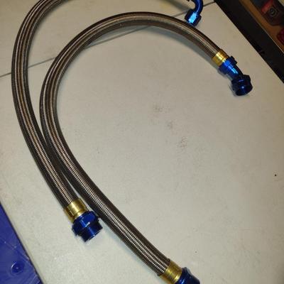 Braided Automotive Pressure Hose- Assorted Lengths and Fittings (#37)