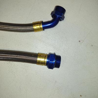 Braided Automotive Pressure Hose- Assorted Lengths and Fittings (#38)