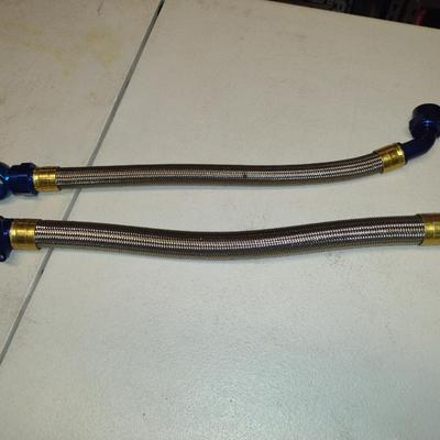 Braided Automotive Pressure Hose- Assorted Lengths and Fittings (#38)