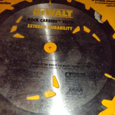 Collection of 7 1/4" Saw Blades