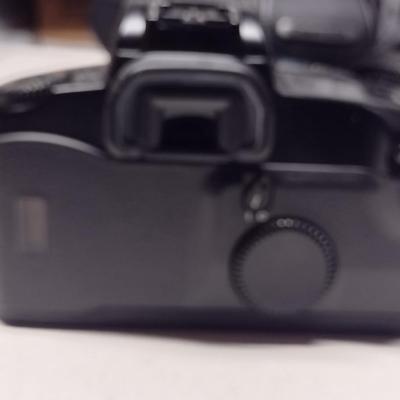 Canon Camera EOS ELAN Film Camera with Two Lenses and Speedlite 540EZ