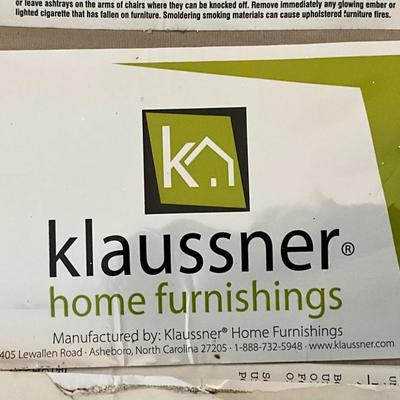 Floral Upholstered Chair by Klaussner Home Furnishings