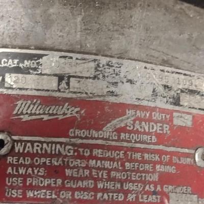 Milwaukee Heavy Duty Sander