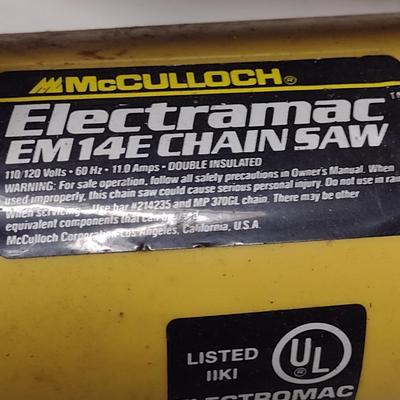 McCullough 14" Electric Chain Saw