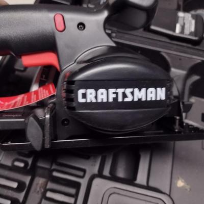 Craftsman Cordless Trim Saw and Drill-Driver with Batteries, Charger, and Carry Case