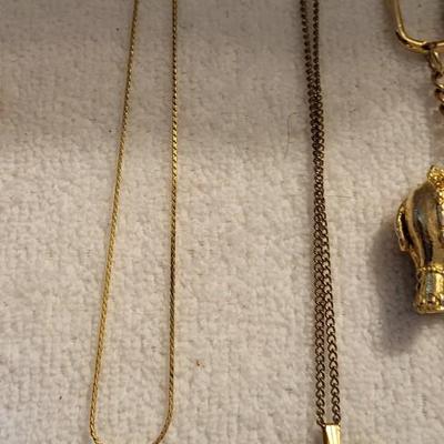 COLLECTION OF ELEPHANT JEWELRY, SOME SIGNED