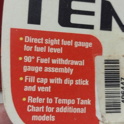 Tempo Portable Gasoline Above Deck Tank- 27 Gal Capacity