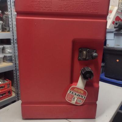 Tempo Portable Gasoline Above Deck Tank- 27 Gal Capacity