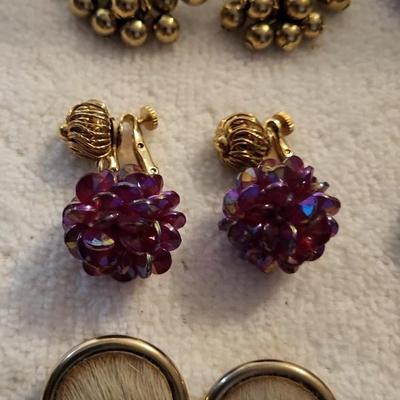 HOBE/VENDOME/BERGERE/GERMANY AND OTHER CLIP ON EARRINGS