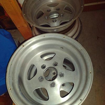 Set of Four Racing Wheels- 16 1/2"