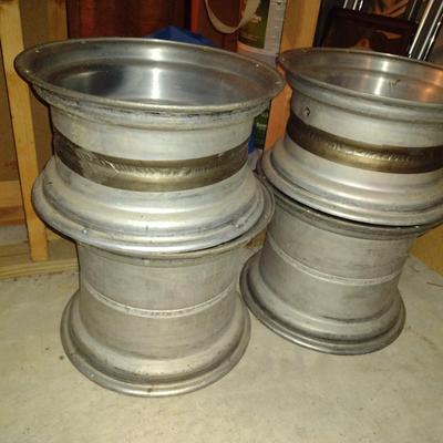 Set of Four Racing Wheels- 16 1/2"