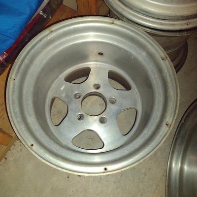 Set of Four Racing Wheels- 16 1/2"