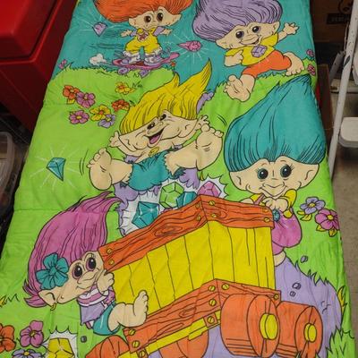Vintage Treasure Trolls Children's Sleeping Bag