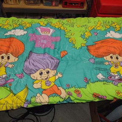 Vintage Treasure Trolls Children's Sleeping Bag