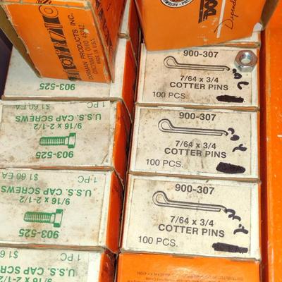 Assorted Dorman Bolts, Washers, Cotter Pins, Etc.