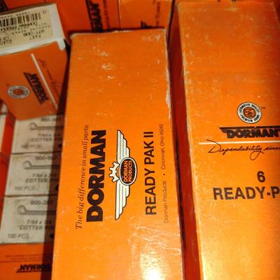 Assorted Dorman Bolts, Washers, Cotter Pins, Etc.