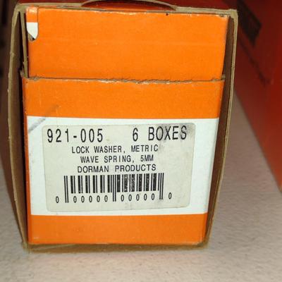 Assorted Dorman Bolts, Washers, Cotter Pins, Etc.