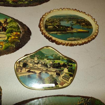 European Souvenirs- Images Mostly on Wood