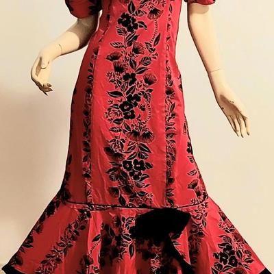 Exquisite 60-70s Hawaiian Maxi dress