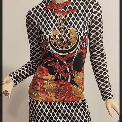 Vtg 60-70s Cirette California Deco Maxi