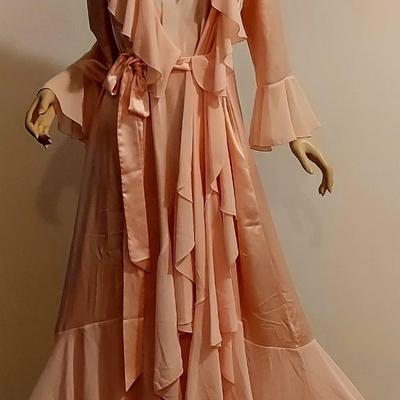 Vtg Stunning Ballerina Pink Lucie Ann Ensemble