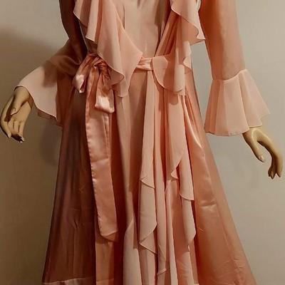Vtg Stunning Ballerina Pink Lucie Ann Ensemble