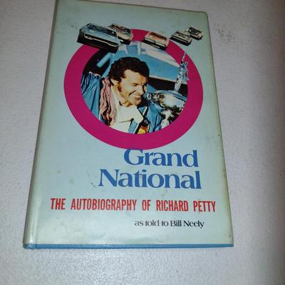 Grand National The Autobiography of Richard Petty- Signed by Richard Petty