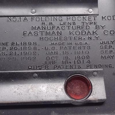 Antique Kodak No. 1A Folding Pocket Camera- R.R Lens Type