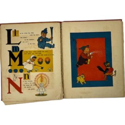 Second Edition 1904 Denslow's "Scarecrow and the Tin Man"
