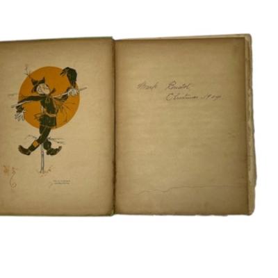 Second Edition 1904 Denslow's "Scarecrow and the Tin Man"