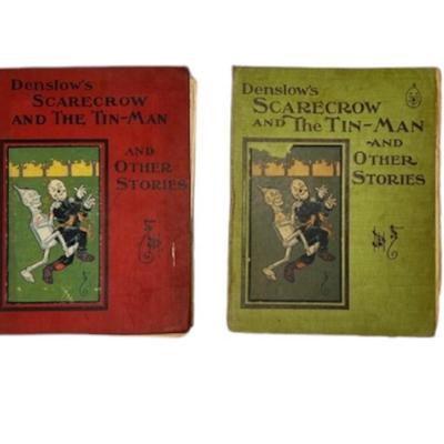 Second Edition 1904 Denslow's "Scarecrow and the Tin Man"