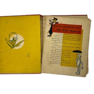 Second Edition 1904 Denslow's "Scarecrow and the Tin Man"