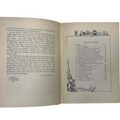 1914 "Tik-Tok Oz" First Edition Book
