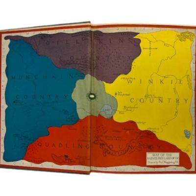 1914 "Tik-Tok Oz" First Edition Book