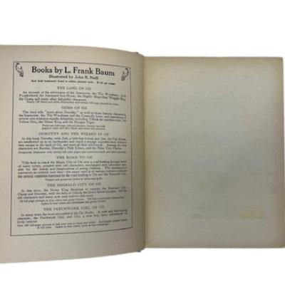 1914 "Tik-Tok Oz" First Edition Book