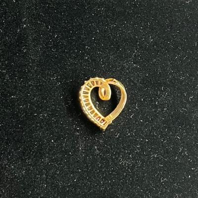 Tested 14K Gold Heart Pendant [3.16g]