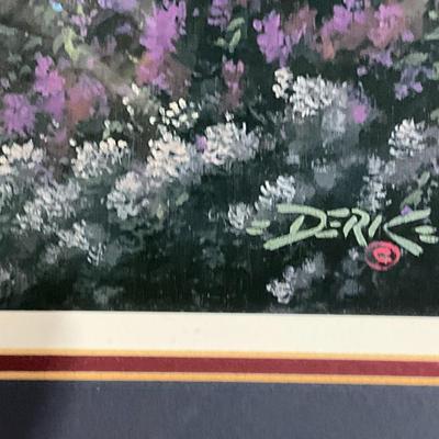 Deric Framed art, Secret Creek