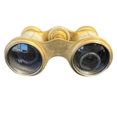 Crescent Opera Glasses with Mother of Pearl