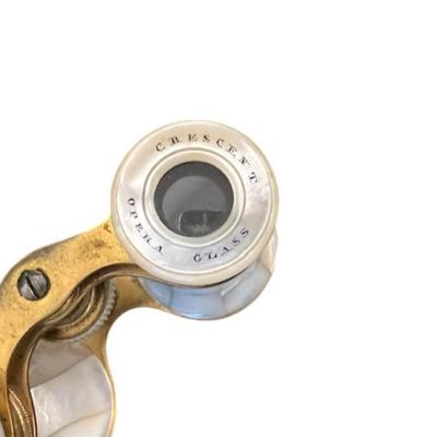 Crescent Opera Glasses with Mother of Pearl