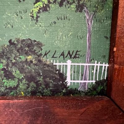 Karen Lane Acrylic on Board