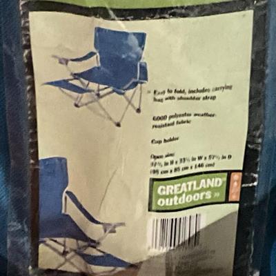 Lawn chairs package of 3