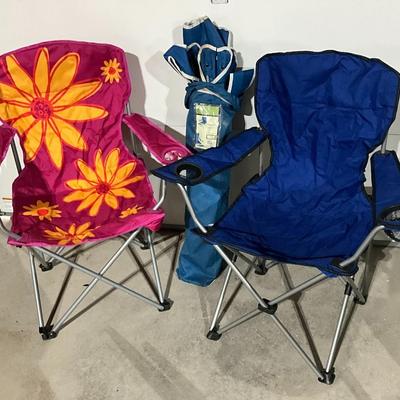 Lawn chairs package of 3