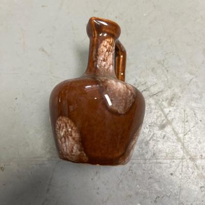 Miniature whiskey jug with cork